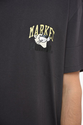 PUMA X MARKET Printed Logo Cotton T-Shirt