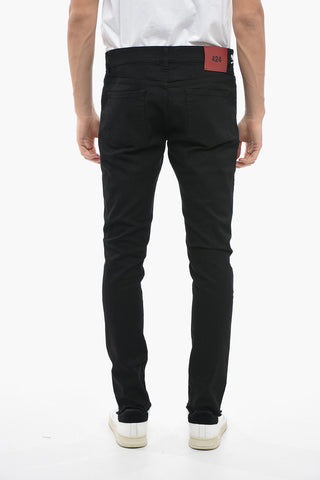 Frayed Hem Skinny Fit Jeans 15,5cm