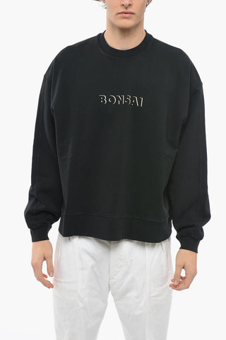 Lightweight Cotton Crew-Neck Sweatshirt