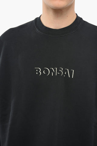 Lightweight Cotton Crew-Neck Sweatshirt