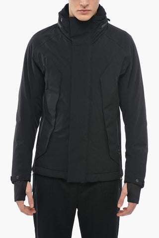 Side Zipped Nylon Windbreaker