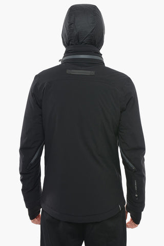 Side Zipped Nylon Windbreaker