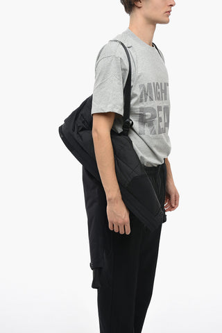 Side Zipped Nylon Windbreaker