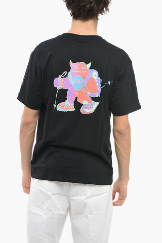 T-Shirt Girocollo Stampata