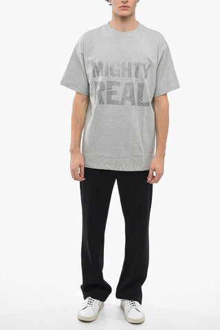 Crew Neck HANGOVER UNISEX T-Shirt with Glittered Print