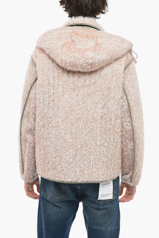 Giubbotto Reversibile FLUFFY con Fodera Eyelash