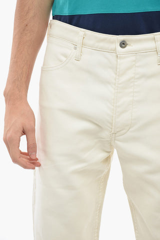 pantalone 5 tasche e tasca a filetto 1 bottone