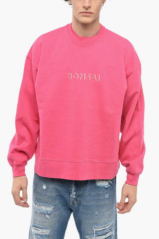 Lightweight Cotton Crew-Neck Sweatshirt