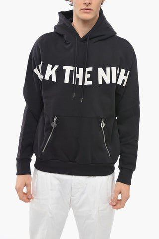 Zip Pockets Fleece Hoodie