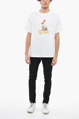 Crew Neck SANTA Cotton T-Shirt