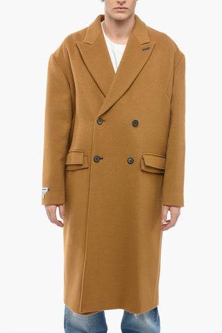 MOVIE COLLECTION Double-breasted SHERLOCK Wool Blend Coat