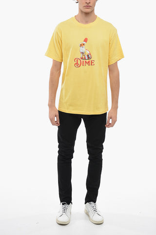 Crew Neck SANTA Cotton T-Shirt