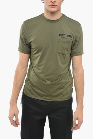 T-Shirt Girocollo con Taschino