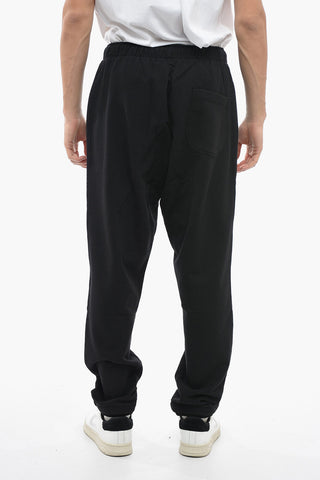Joggers in Cotone Leggero a Tinta Unita