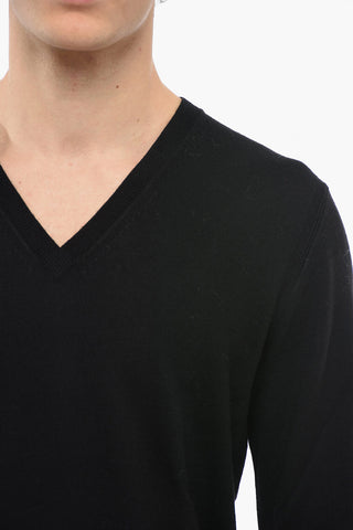 BRIT Maglia in Lana con Collo a V