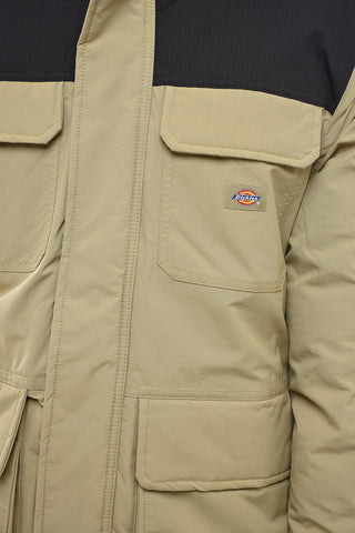 Two-Tone Utility GLACIER Padded Jacket