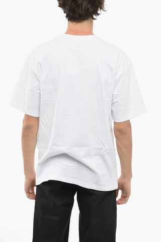 SMILEY Frontal Printed COLLAGE Crew-Neck T-shirt