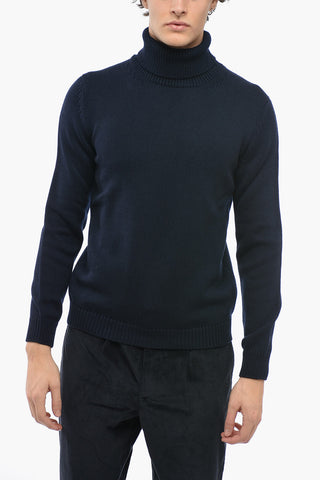 Maglia a Collo Alto In Lana 