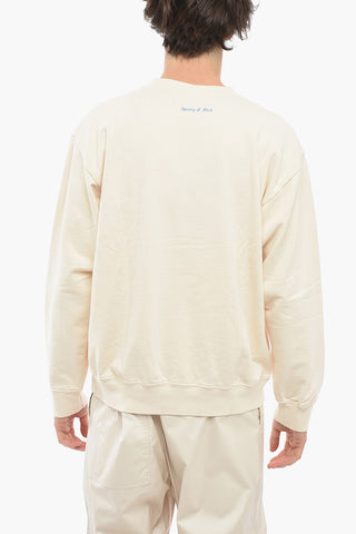 Terry Patch WELLNESS Crew Neck Sweatshirt