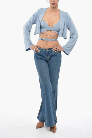 Bralette And Cardigan Set