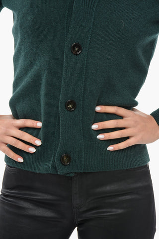 Cashmere Double-face Cardigan