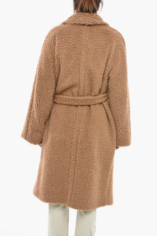 Eco Fur Teddy Coat with Belt