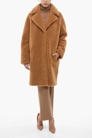 Cappotto Teddy CAMILLE con Tasche a Filo