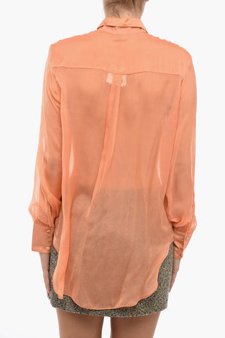 Camicia Lingerie in Chiffon di Seta