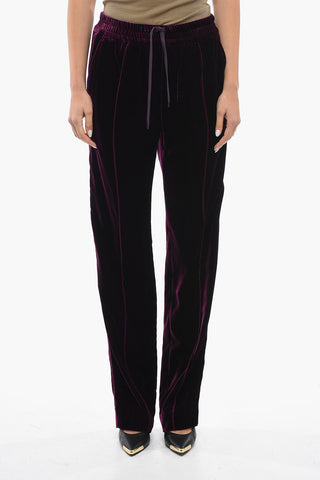 Chenille Pants With Coulisse