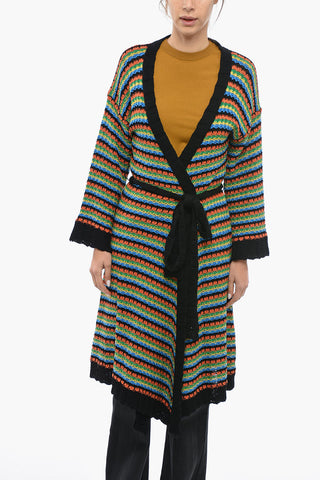 Kimono TROPICAL VIBES Lavorato A Maglia