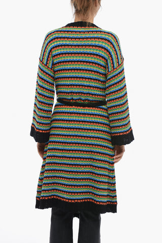 Kimono TROPICAL VIBES Lavorato A Maglia