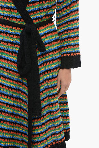 Kimono TROPICAL VIBES Lavorato A Maglia