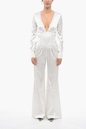 Satinjumpsuit BE ELEGANT