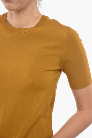 Viscose Blend Crewneck T-shirt