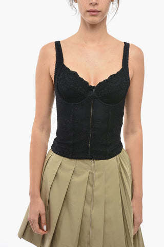 Stretch Lace Tank Top