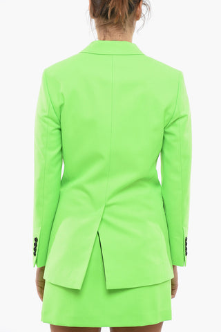 Flip Pockets Single-breasted Blazer