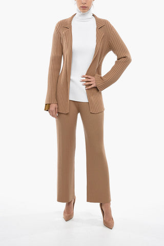 Ribbed Wool Cardigan