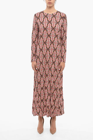 Tapestry Motif SABLE Maxi Dress