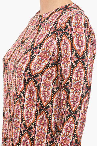 Tapestry Motif SABLE Maxi Dress
