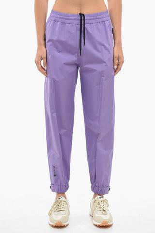 DAY-NAMIC Nylon Joggers With Printed Logo