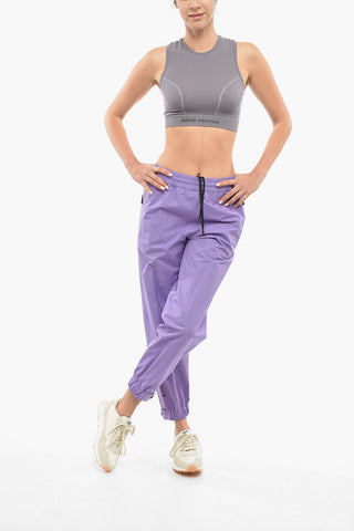DAY-NAMIC Nylon Joggers With Printed Logo