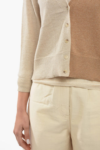 Interchangeable Detail Cashmere KENDALL Cardigan