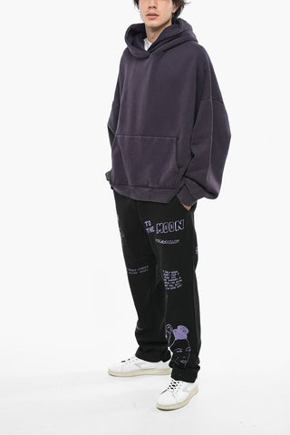 Solid Color Hoodie with Maxi Patch Pocket