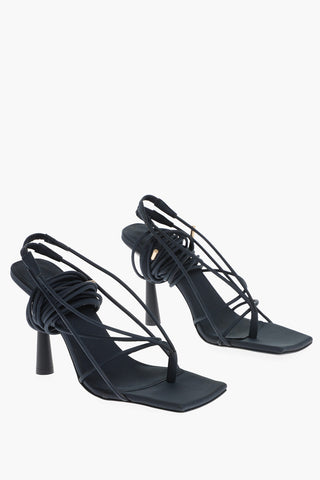 Gia X RHW Thong Sandals with Gladiator Fastening 9,5 cm