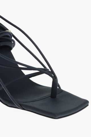 Gia X RHW Thong Sandals with Gladiator Fastening 9,5 cm