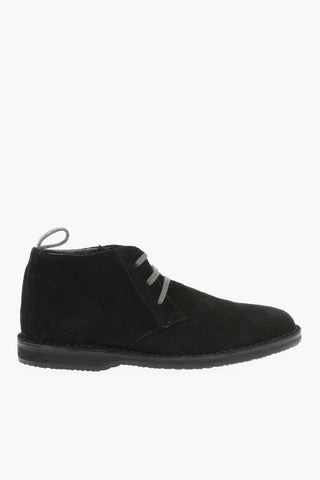 ID Polacchine in Suede con Interno in Lana