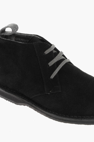 ID Polacchine in Suede con Interno in Lana