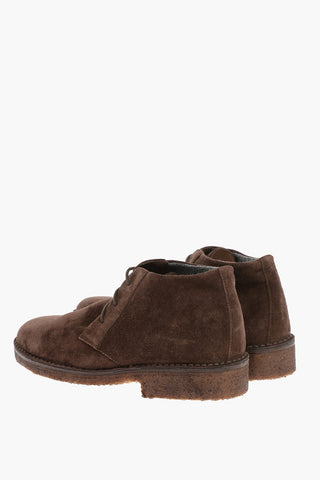 ID Polacchine in Suede con Interno in Lana