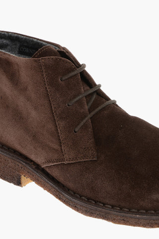 ID Polacchine in Suede con Interno in Lana