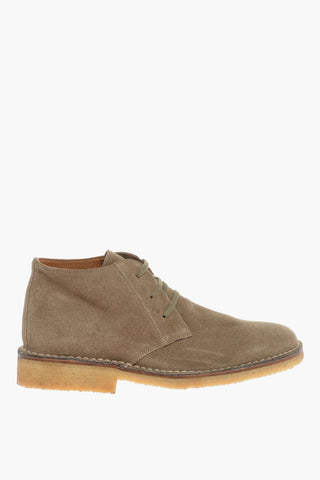 ID Rubber Sole Suede Desert Booties